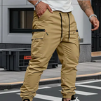 Bruno | Pantalones cargo elásticos para hombre