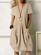 Marisa™ | Vestido fluido de estilo casual