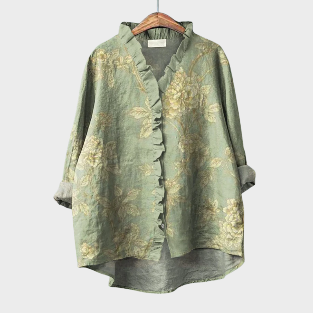 Rosalinda | Blusa elegante de primavera de Lino
