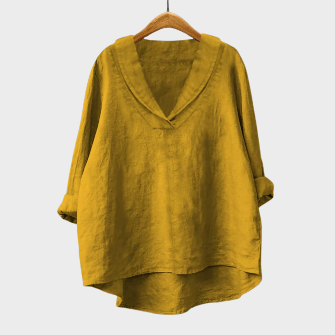 Samantha | Elegante Camisa de primavera en Lino