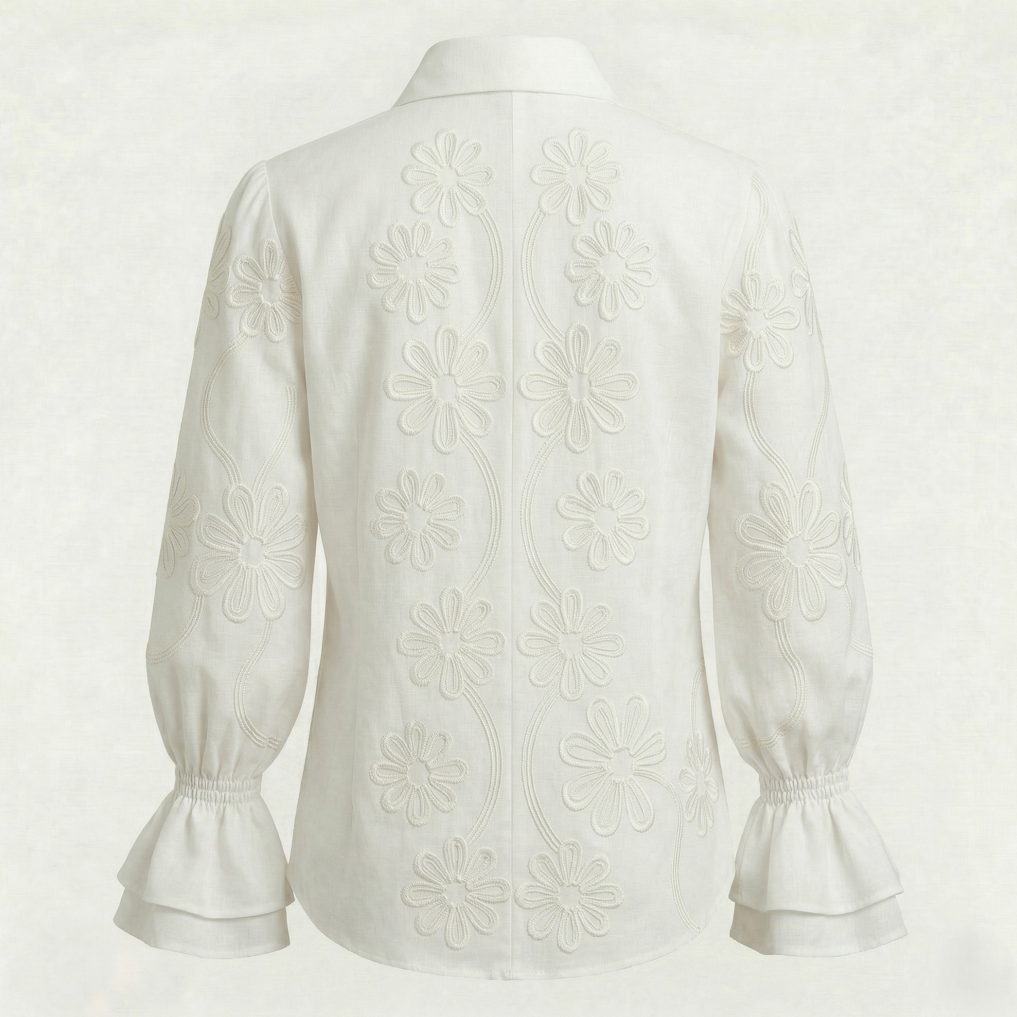 Blusa casual con estampado floral