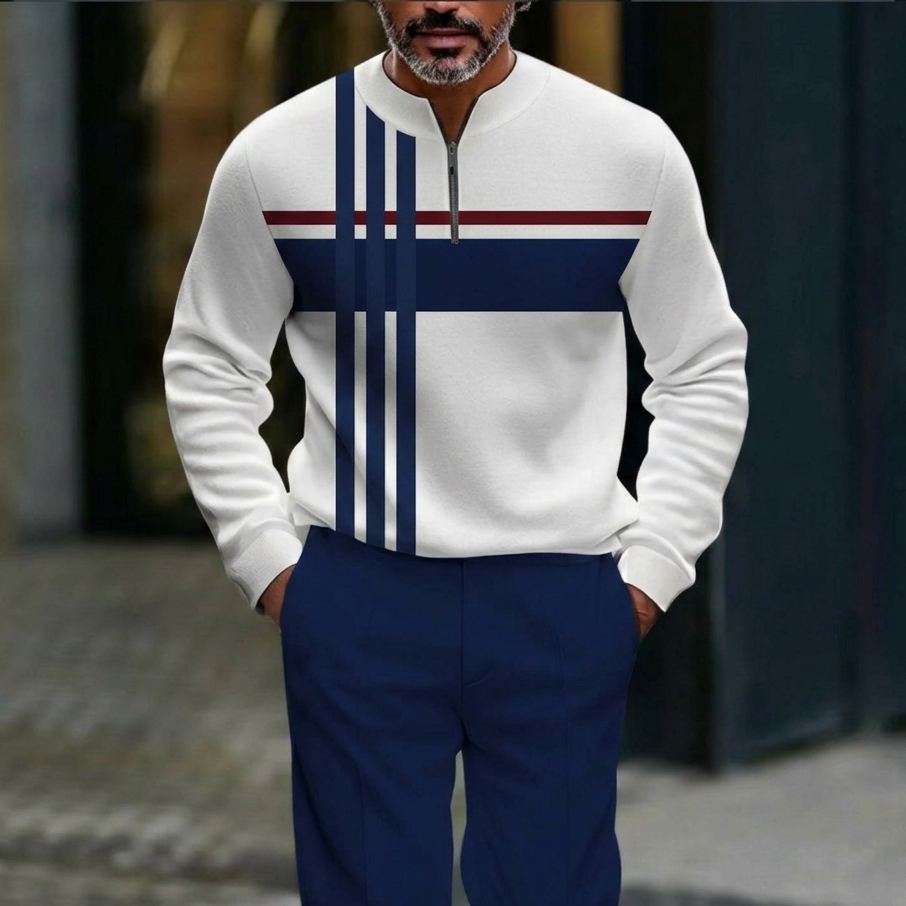 Zyro - Conjunto de hombre estampado