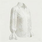 Blusa casual con estampado floral