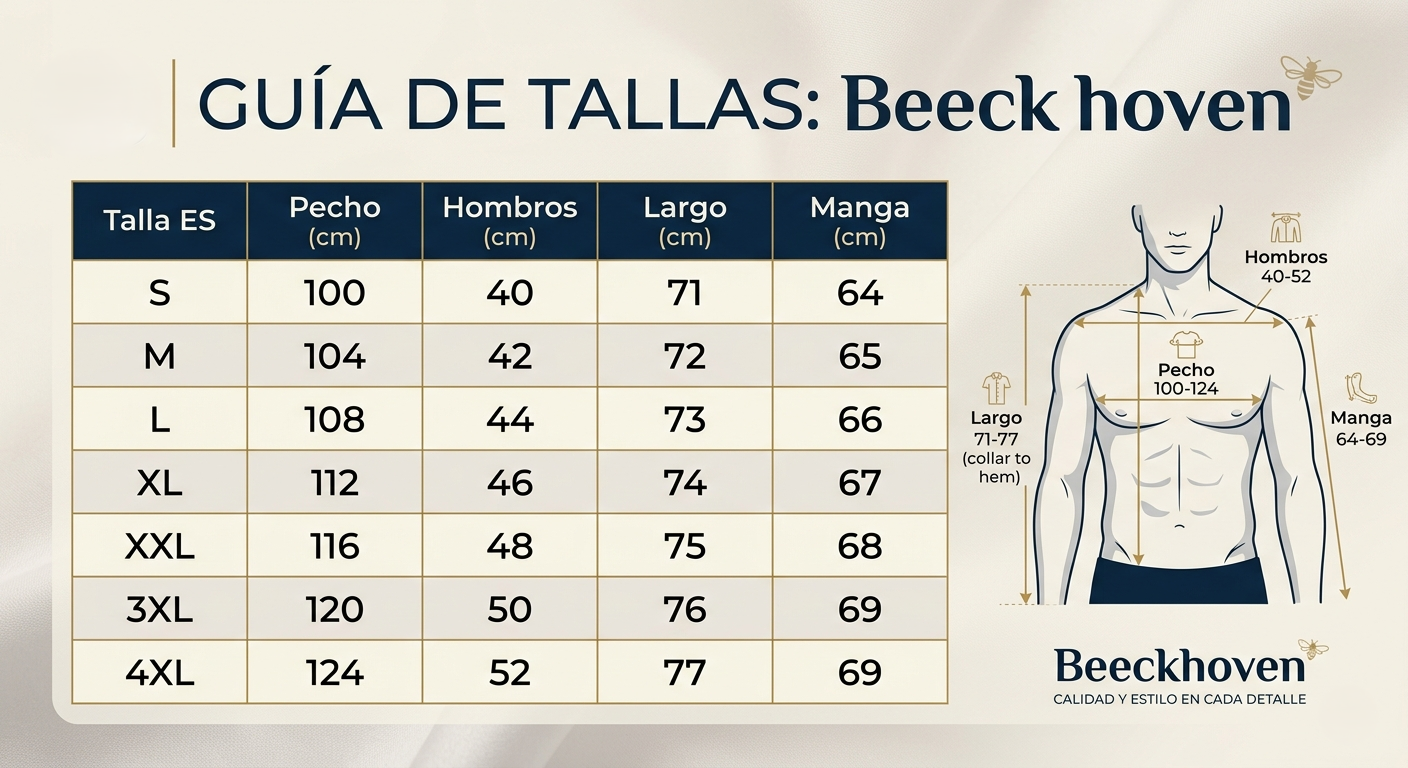 Guía de tallas