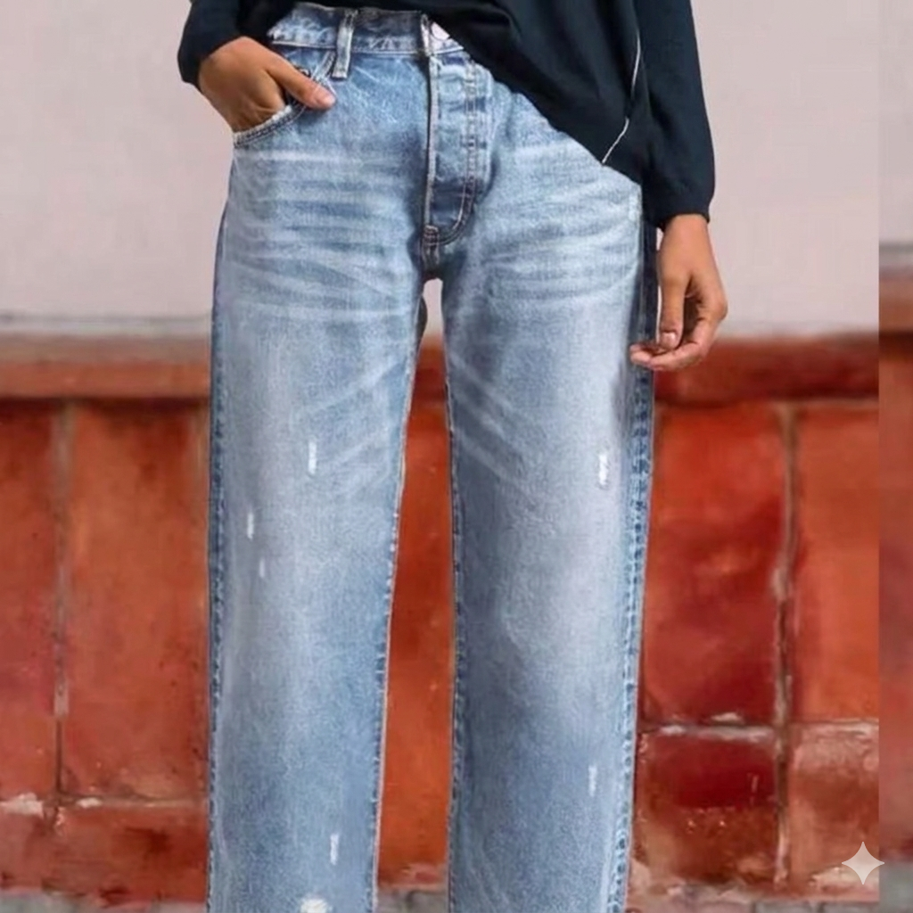 Retro Jeans - Vaqueros mujer