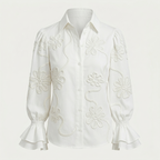 Blusa casual con estampado floral