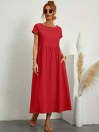 Noémie™— Elegancia atemporal, vestido midi fluido