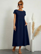 Noémie™— Elegancia atemporal, vestido midi fluido