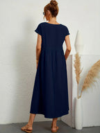 Noémie™— Elegancia atemporal, vestido midi fluido