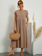 Noémie™— Elegancia atemporal, vestido midi fluido