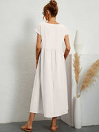 Noémie™— Elegancia atemporal, vestido midi fluido