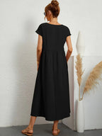 Noémie™— Elegancia atemporal, vestido midi fluido