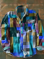 Sietse™ | Camisa patchwork cómoda y única.