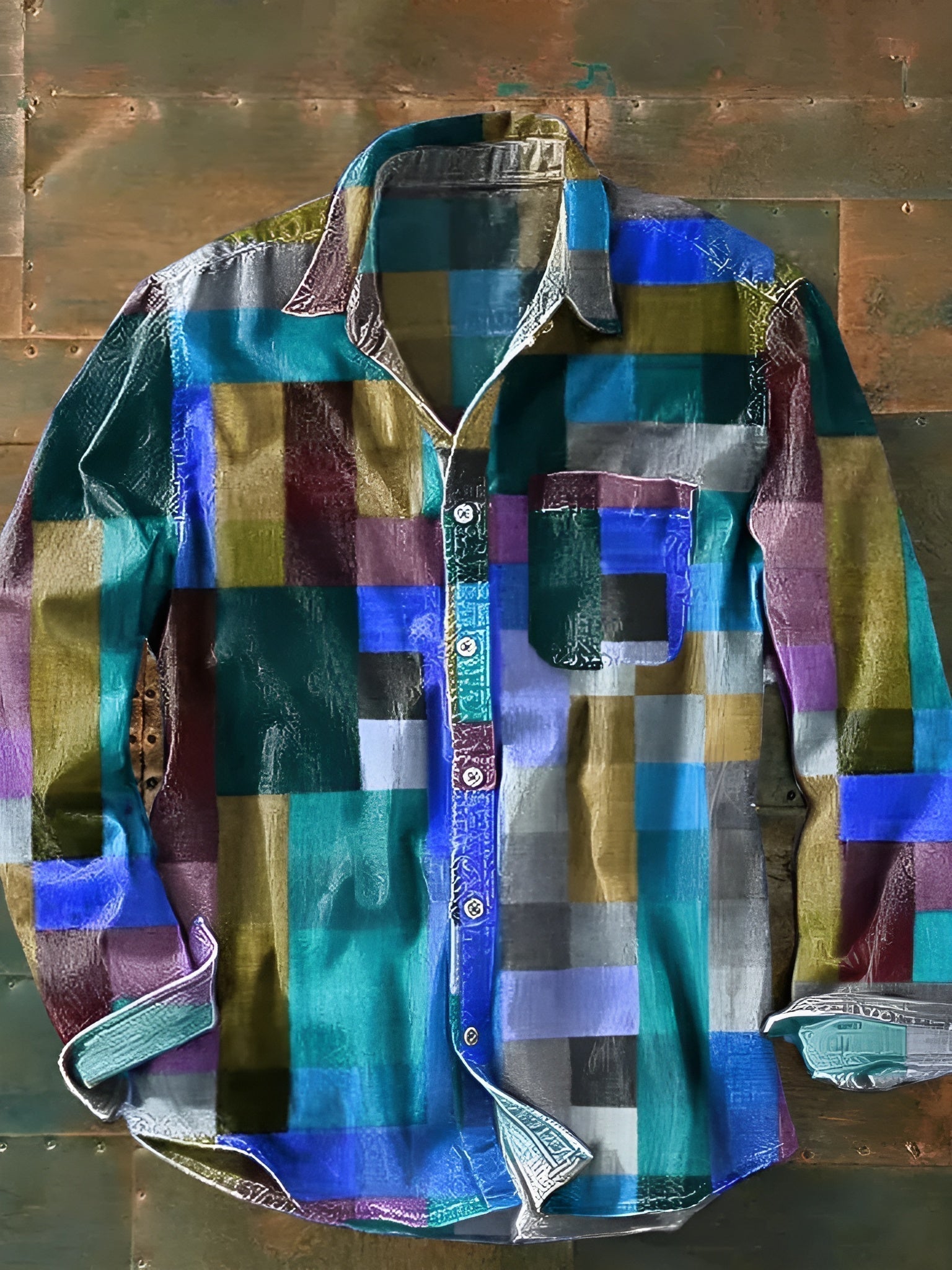 Sietse™ | Camisa patchwork cómoda y única.