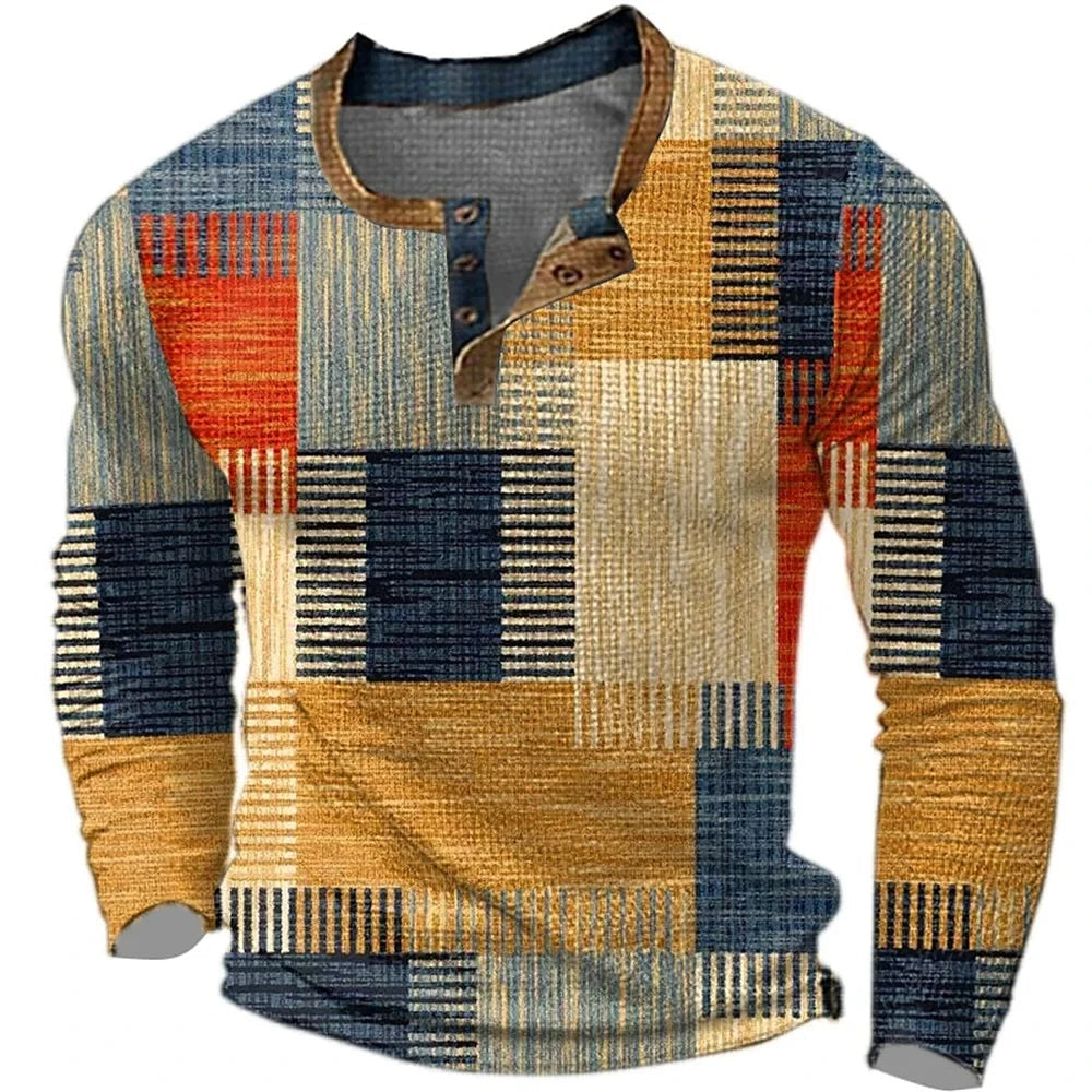 Beeckhoven™ | Camisa de manga larga colorida para hombre