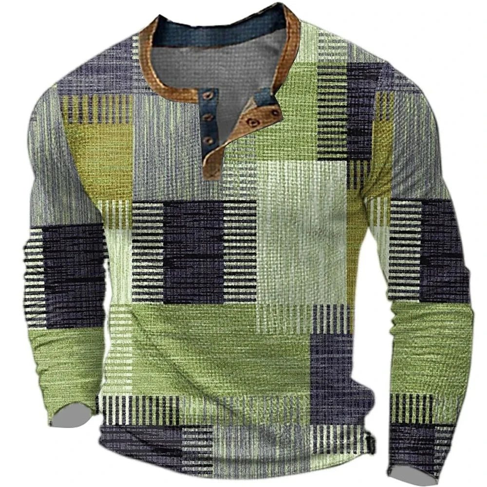Beeckhoven™ | Camisa de manga larga colorida para hombre