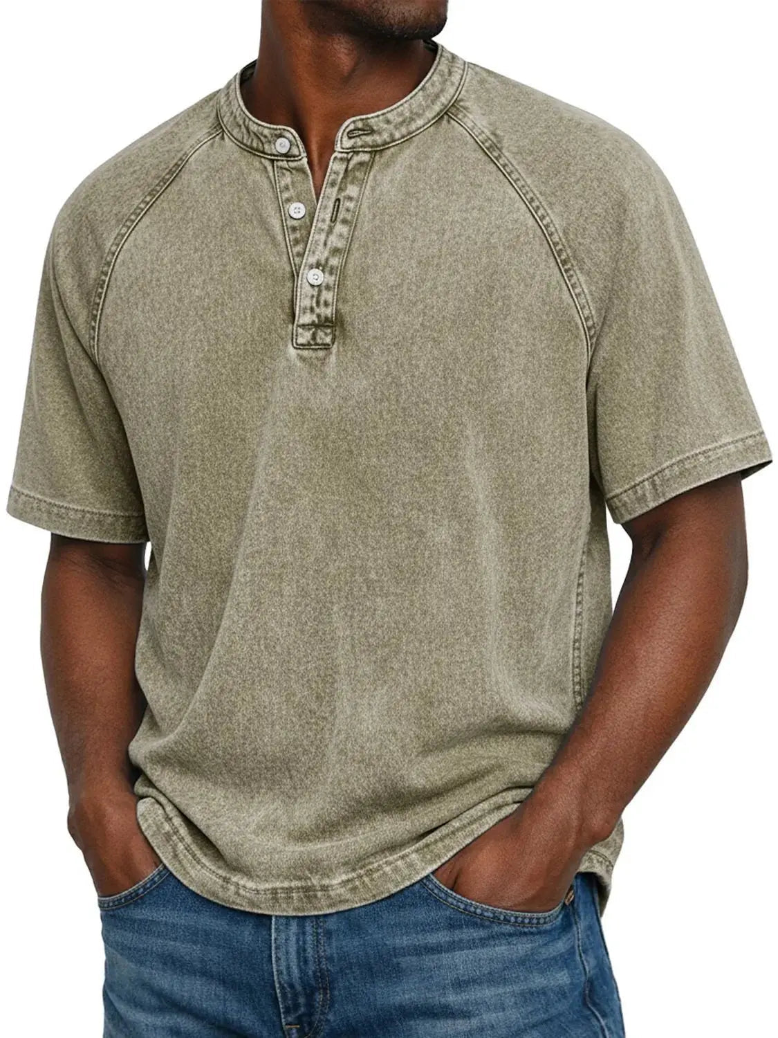Pedro | Camisa vintage de hombre con botones