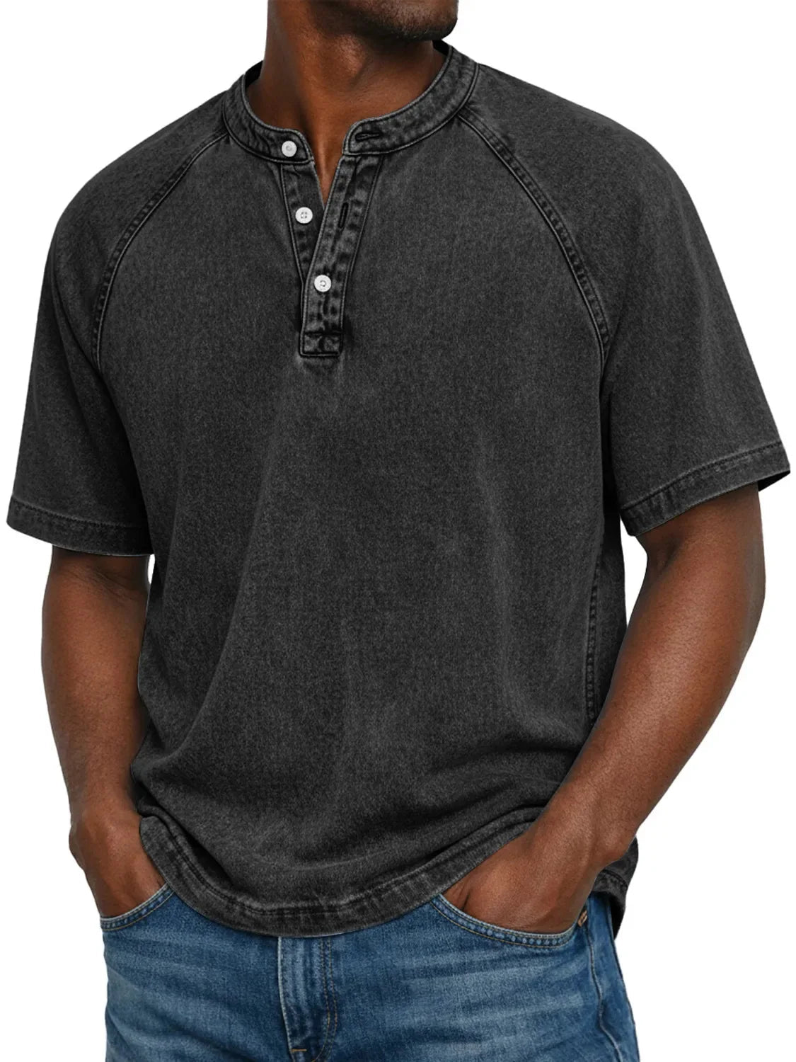 Pedro | Camisa vintage de hombre con botones