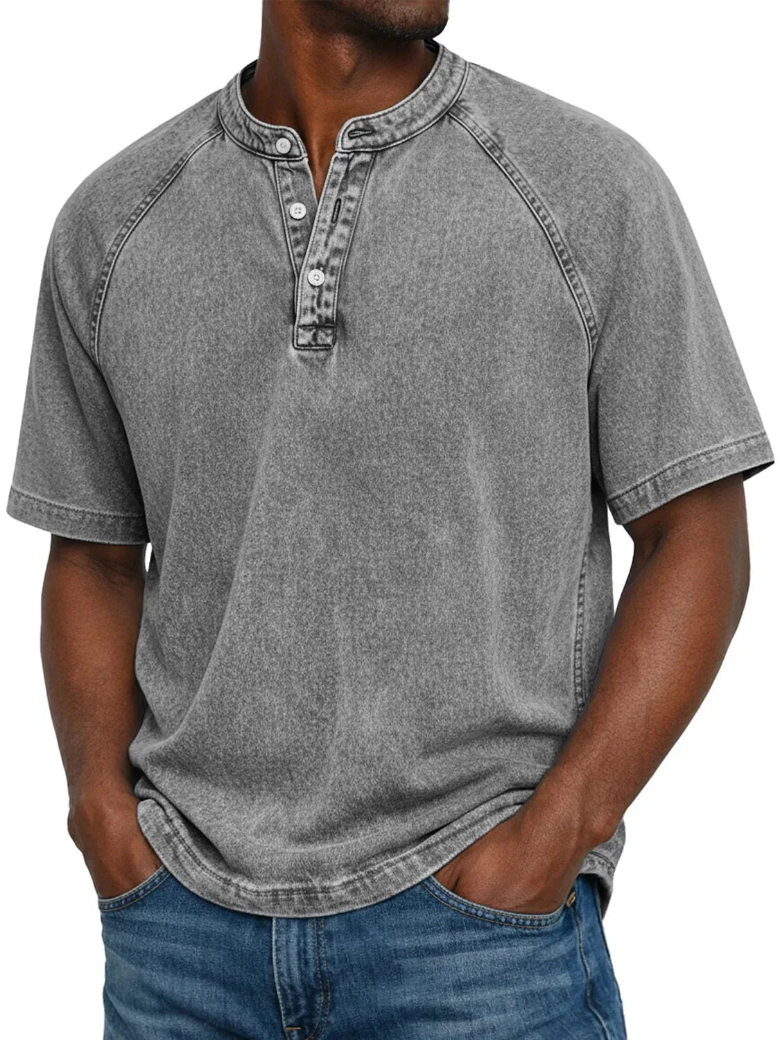 Pedro | Camisa vintage de hombre con botones