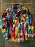 Sietse™ | Camisa patchwork cómoda y única.