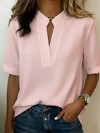 Lunvessa | Camisa de manga corta de corte relajado