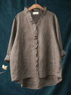 Eline | Blusa Elegante de primavera en Lino
