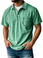 Leo - Camisa Polo de Manga Corta