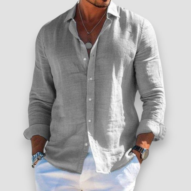 Camisa Antibarriga™ CristalFit – Elegante, cómoda y siempre impecable