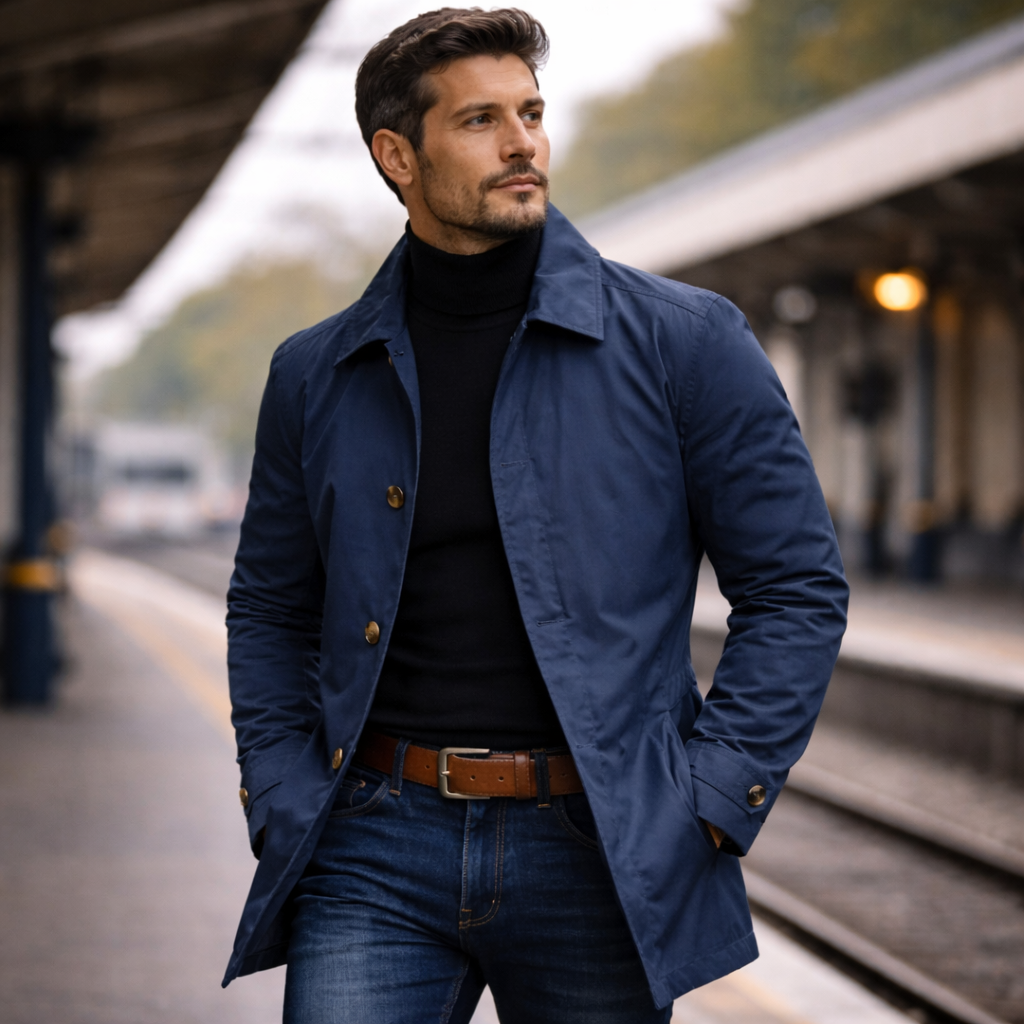 Adrian | Abrigo masculino con estilo
