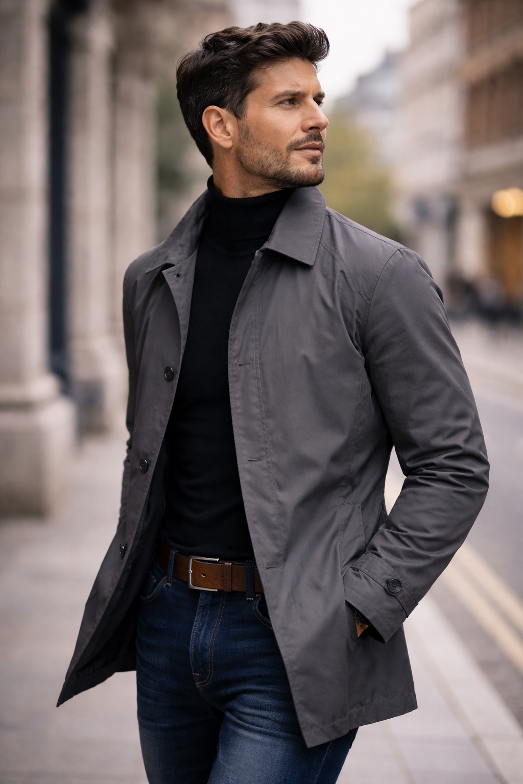 Adrian | Abrigo masculino con estilo
