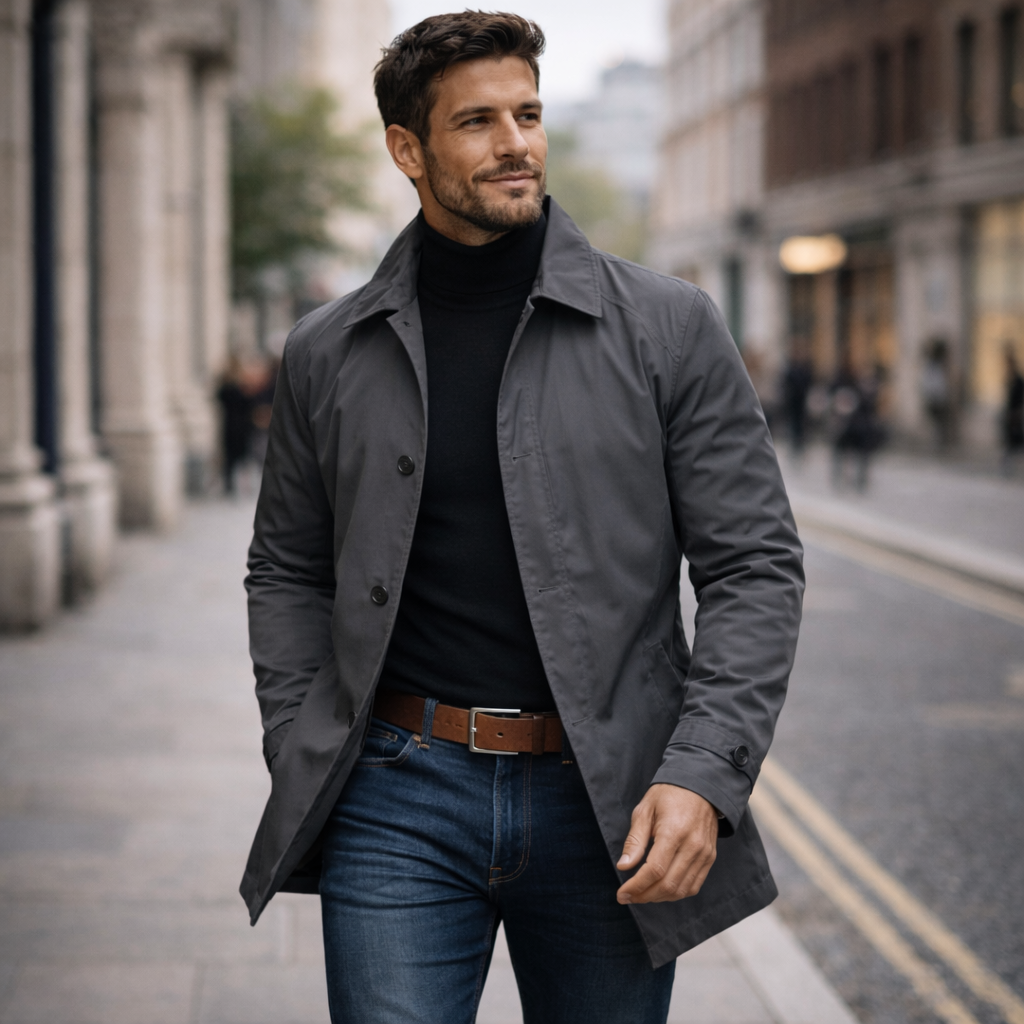 Adrian | Abrigo masculino con estilo