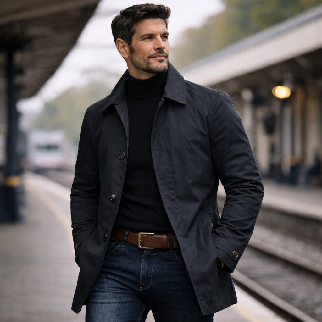 Adrian | Abrigo masculino con estilo
