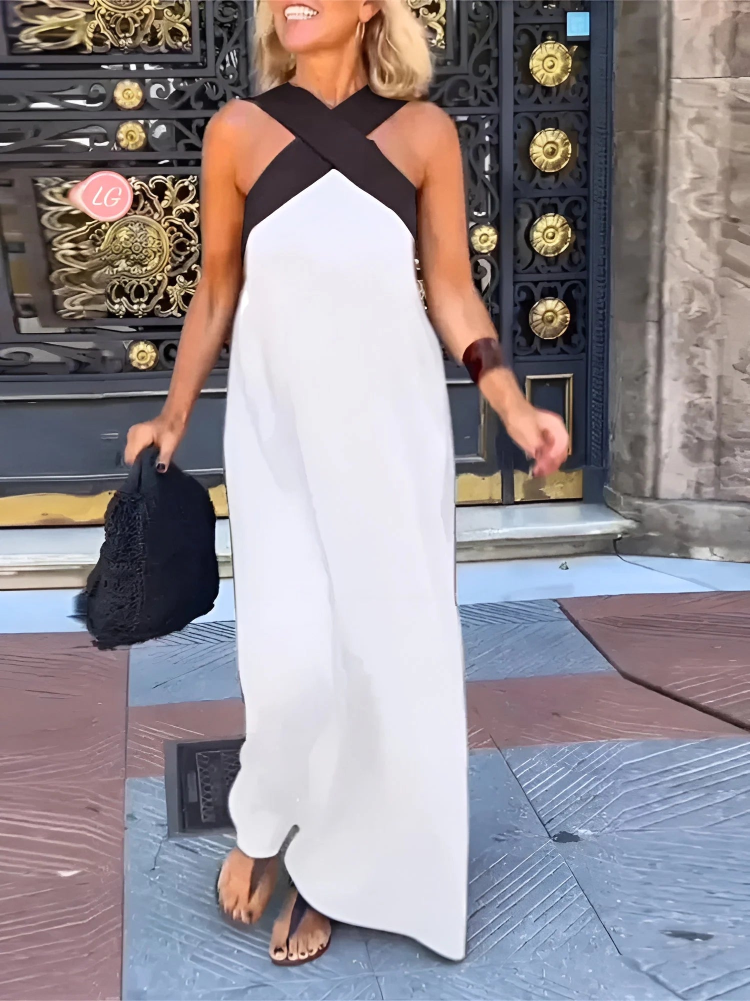 Fiorella | Vestido de Corte Cruzado