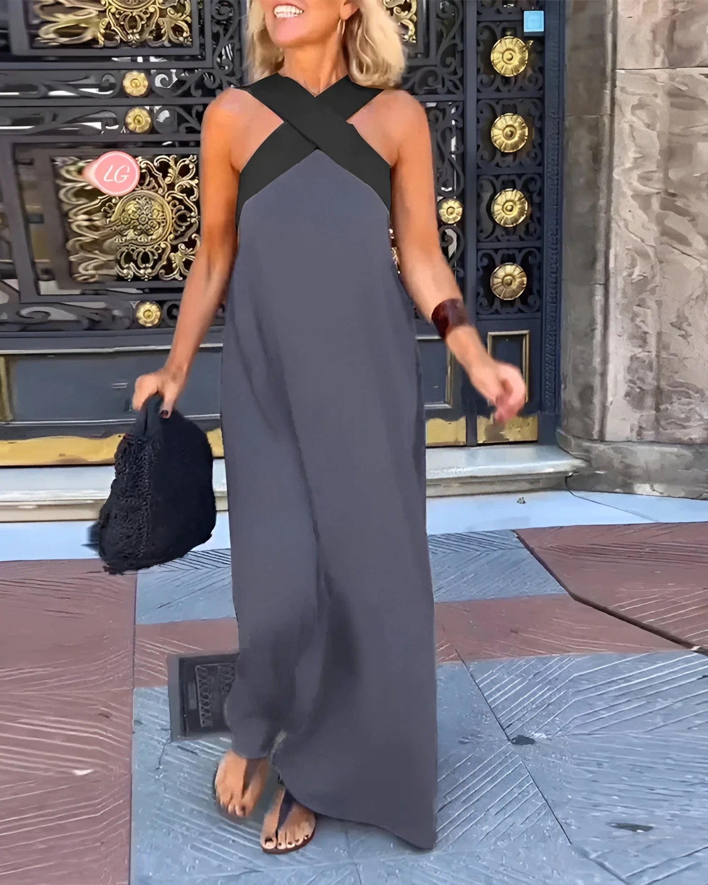 Fiorella | Vestido de Corte Cruzado