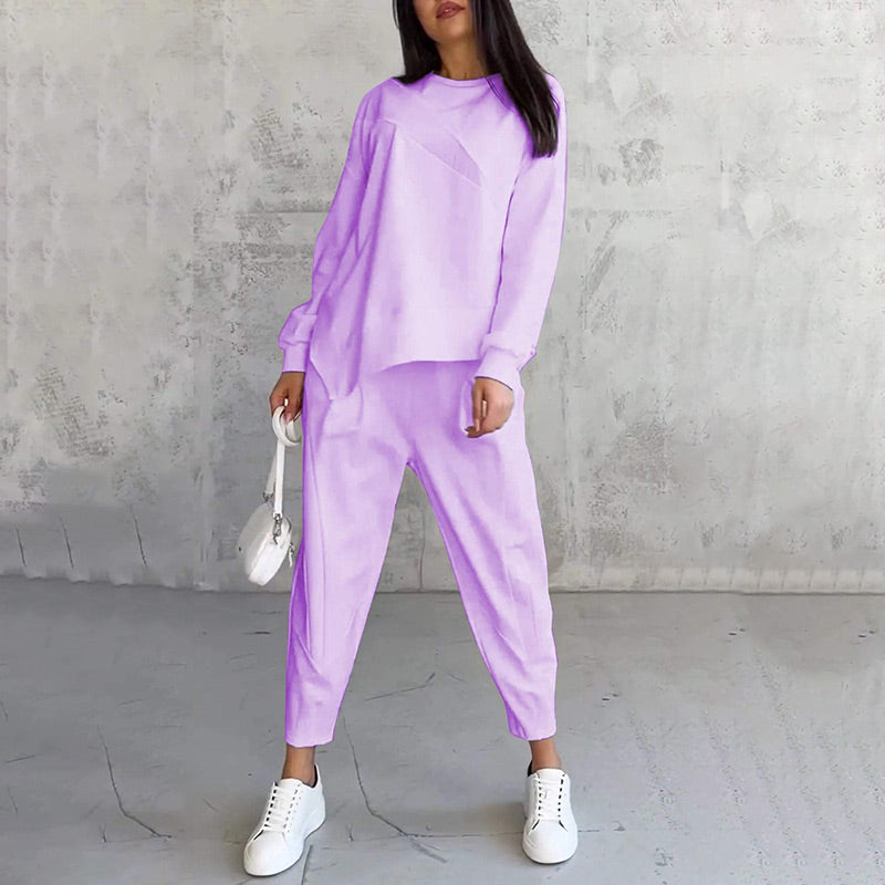 Conjunto femenino de sudadera y pantalón